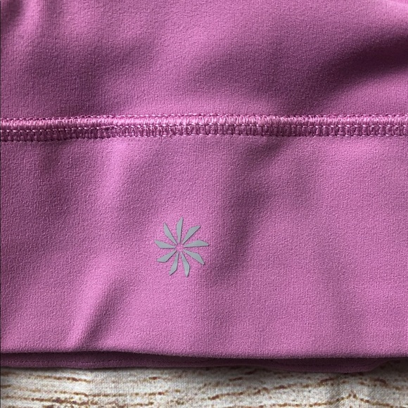 Athleta Pink Sports Bra 💜 - Picture 3 of 4